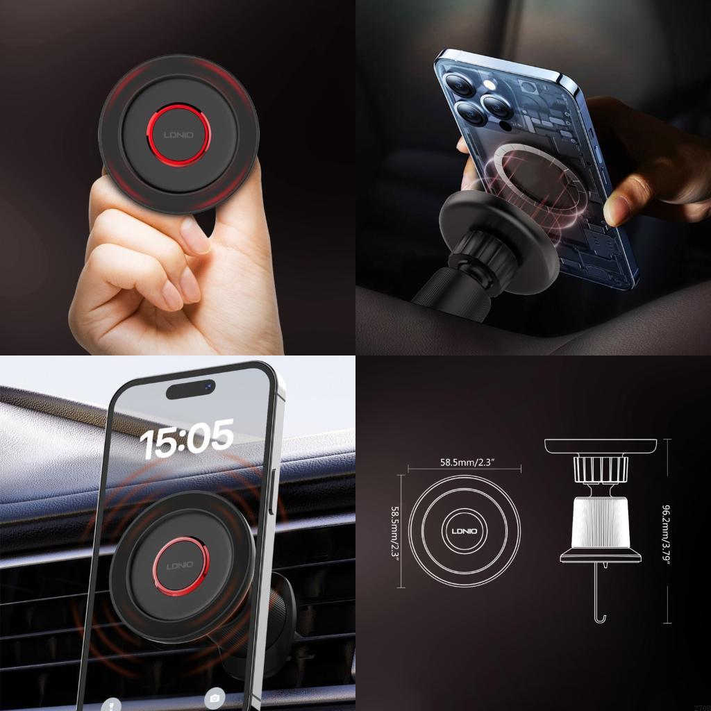 Magnetic Phone Holder For Car Vent - Car Phone Holder Stand Air Vent