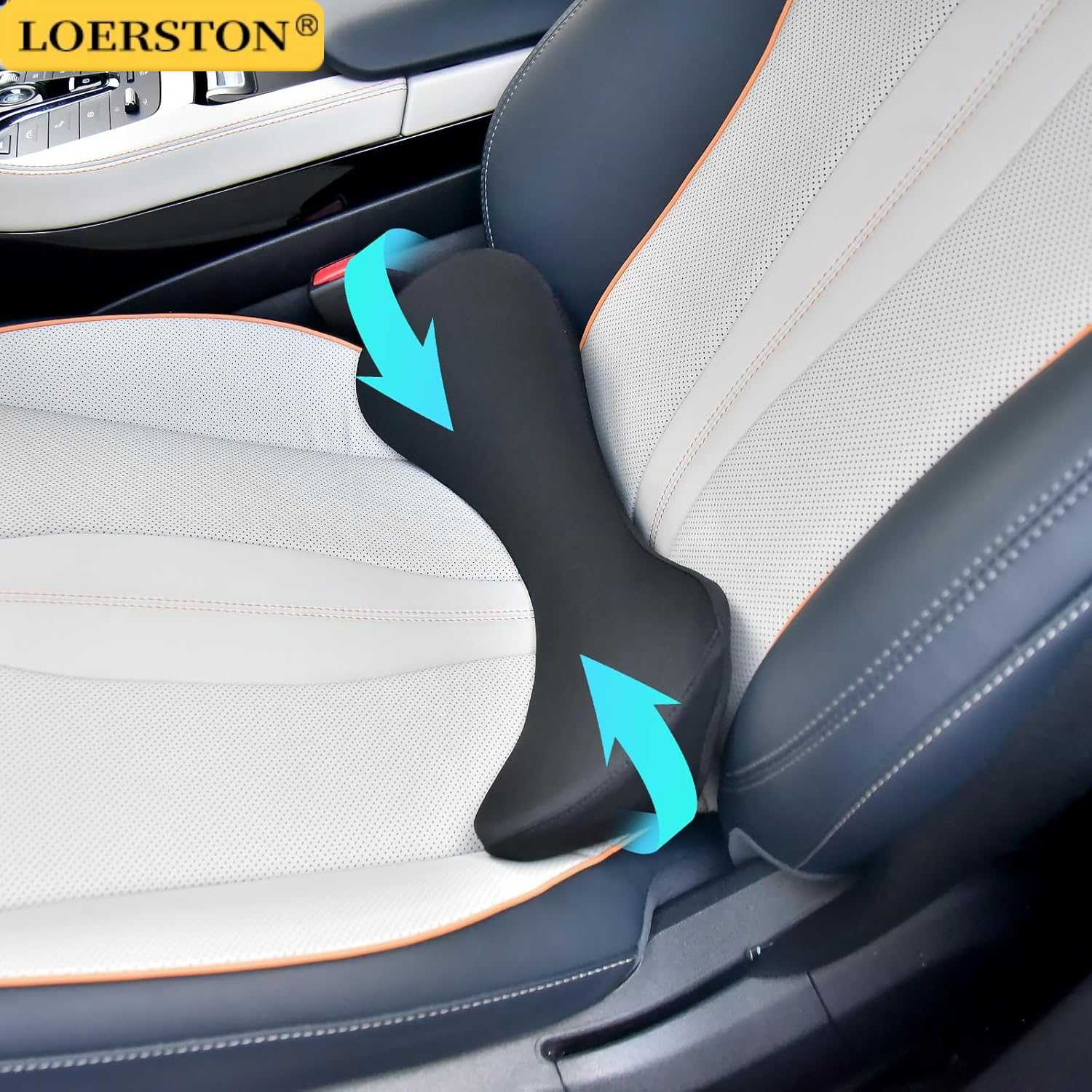 Multi-purpose Back Cushion Lum - Memory Foam Car Neck Pillow Lumbar Support recension och pris