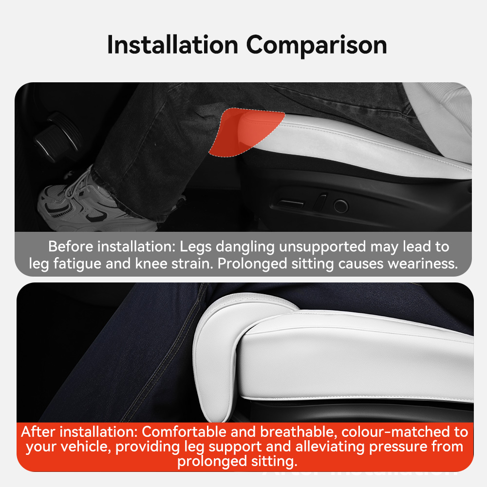 YZ For Tesla 2026 Model Y Juni - Memory Foam Car Neck Pillow Lumbar Support recension och pris