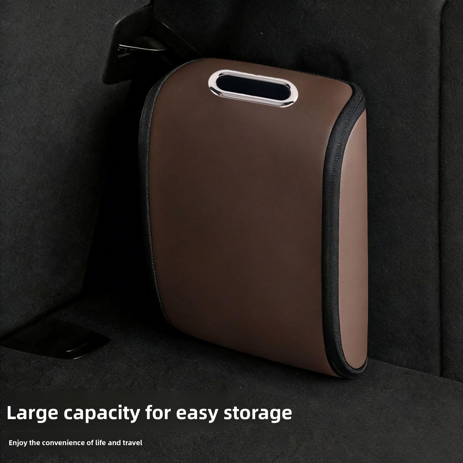 Car Trunk Storage Bag PU Leath - Car Trunk Organizer Foldable Storage Box recension och pris