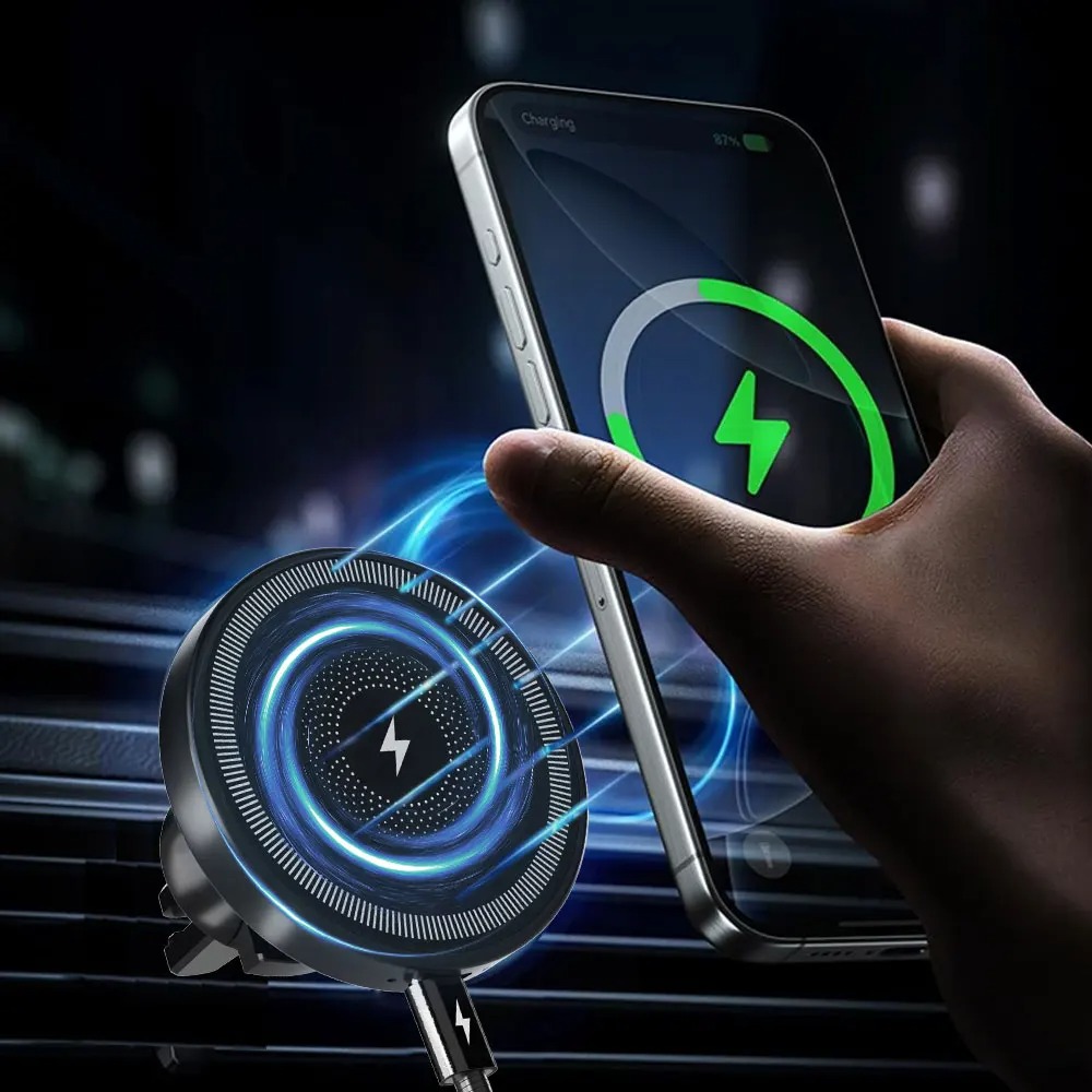 Magnetic Wireless Car Charger  - Wireless Car Charger Mount Fast Charging recension och pris