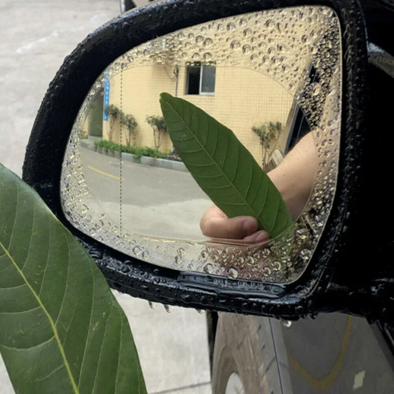 2PCS Car Sticker Rainproof Fil - Anti Glare Car Rearview Mirror Film recension och pris