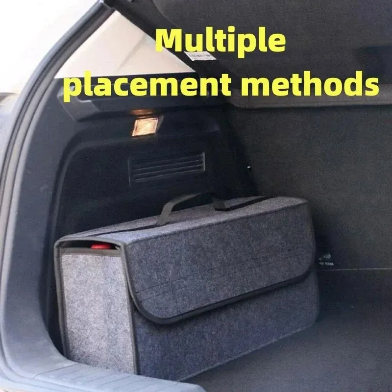 Car Trunk Storage Box Felt Fol - Car Trunk Organizer Foldable Storage Box recension och pris
