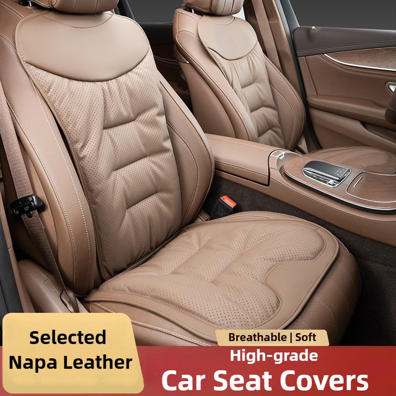 Soft Nappa Leather Car Seat Co - Leather Car Seat Covers Full Set Universal recension och pris