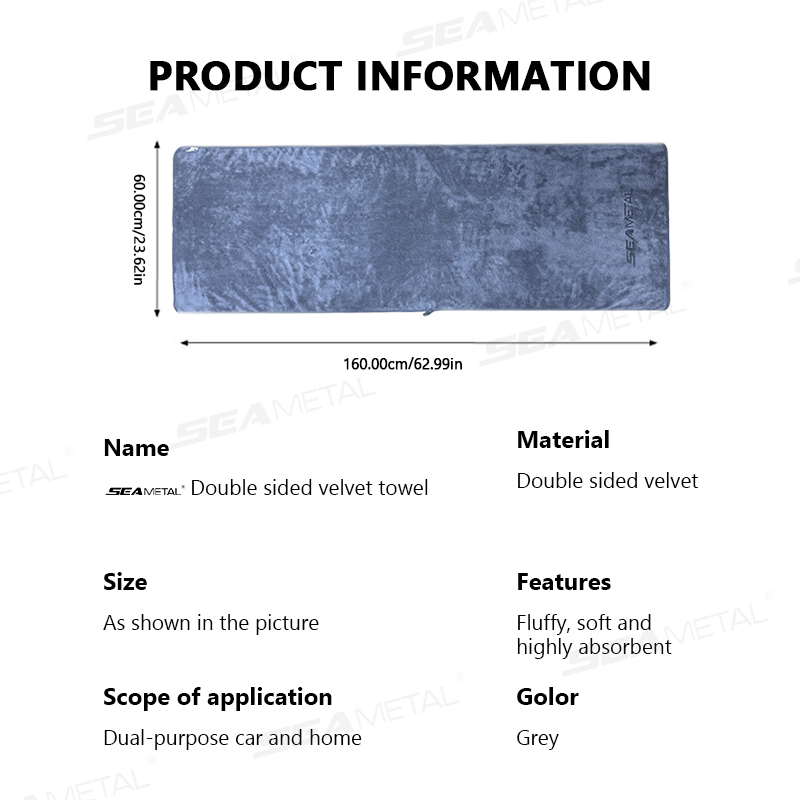 SEAMETAL Car Wash Microfiber T - Microfiber Car Drying Towel Super Absorbent recension och pris