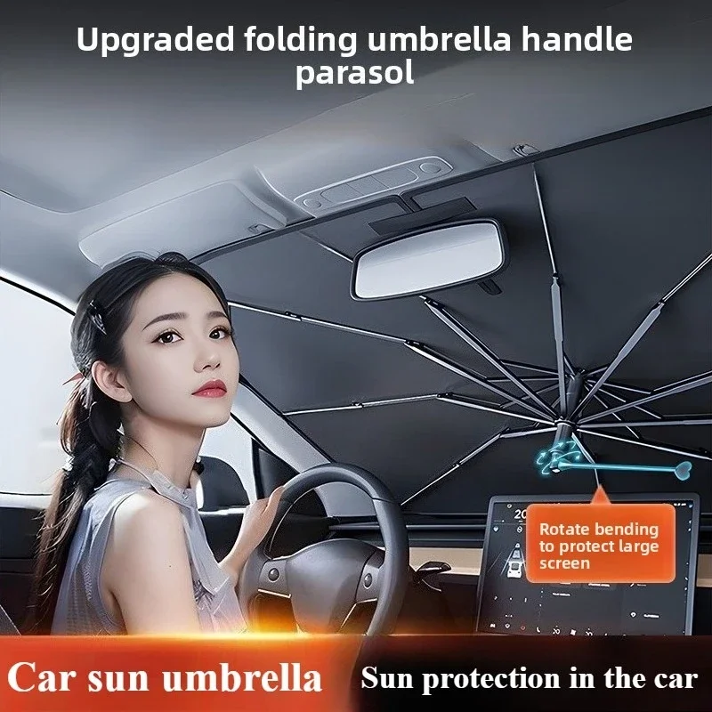 Car Sunshade Windshield Umbrel - Car Sunshade Windshield Umbrella Foldable recension och pris