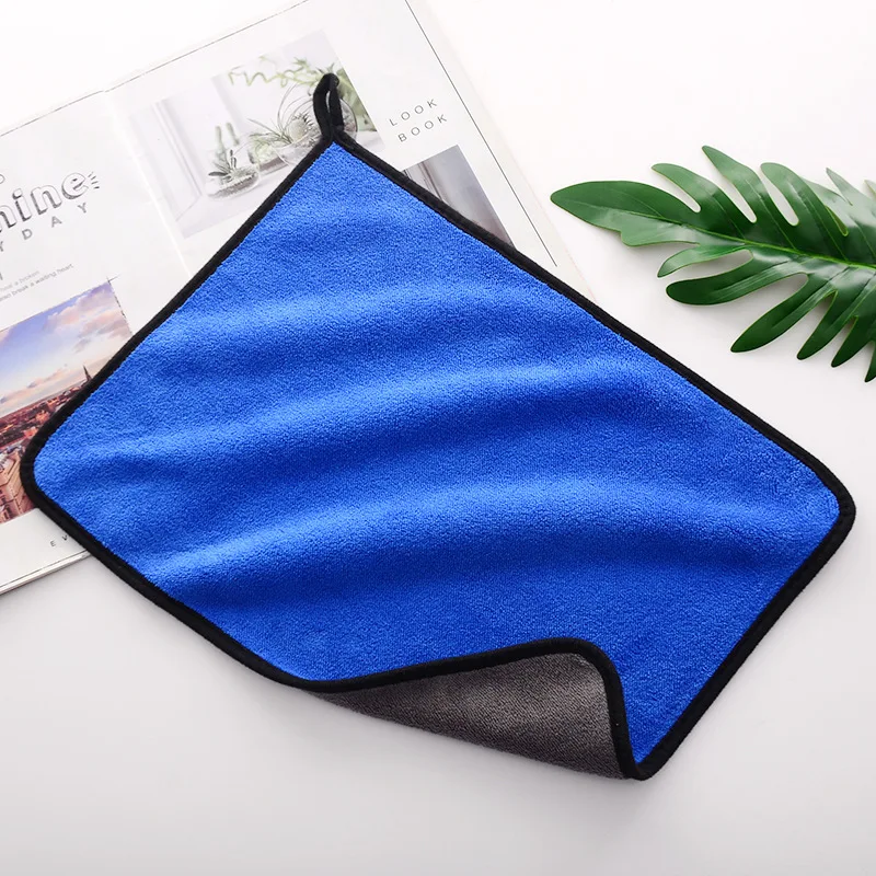 Microfiber Cleaning Towel Extr - Microfiber Car Drying Towel Super Absorbent recension och pris