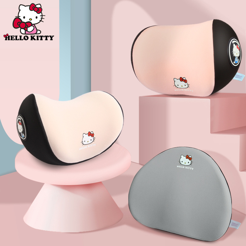 Hello Kitty Cute Car Lumbar Su - Memory Foam Car Neck Pillow Lumbar Support recension och pris
