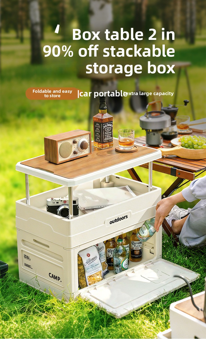 Camping Folding Storage Box Wo - Car Trunk Organizer Foldable Storage Box recension och pris