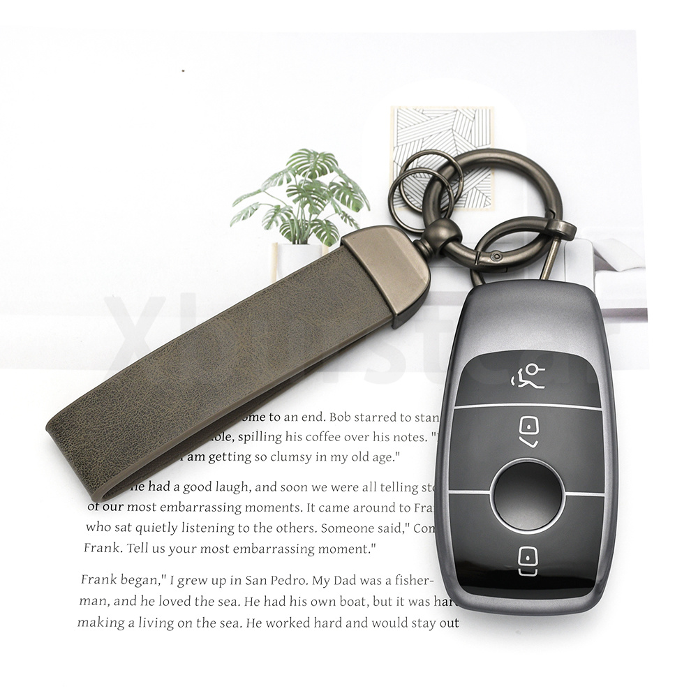 3 Button Gun Grey TPU Car Key  - Car Care recension och pris