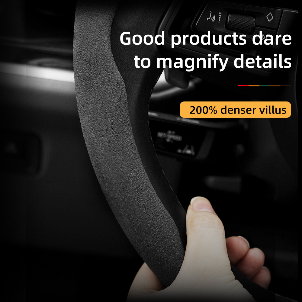 Suitable for Byd Anti-Slip Buc - Car Steering Wheel Cover Anti Slip Breathable recension och pris
