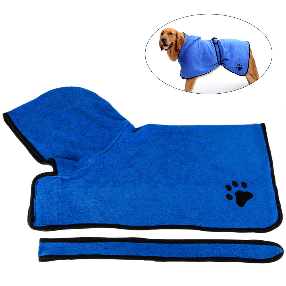 Microfiber Pet Bath Robe Dog T - Microfiber Car Drying Towel Super Absorbent recension och pris