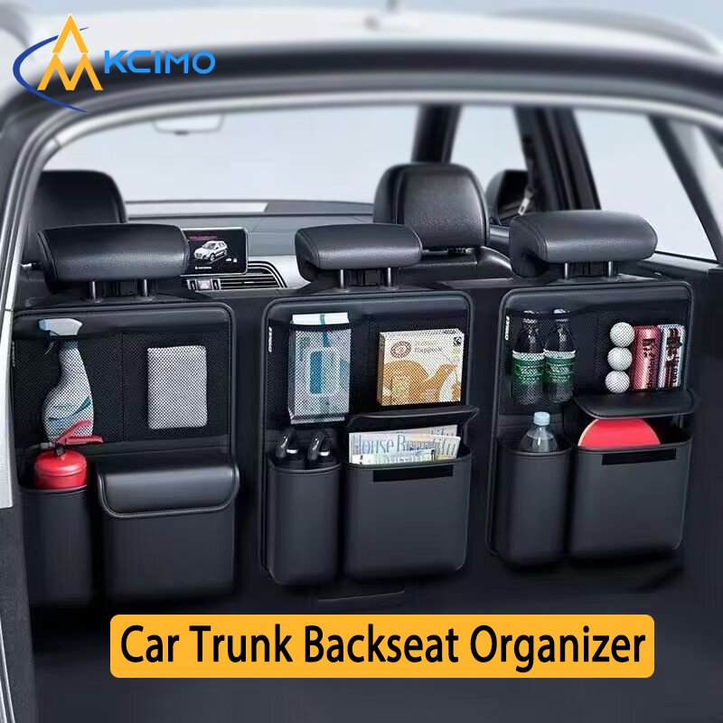 Kcimo PU Leather Car Trunk Sto - Car Trunk Organizer Foldable Storage Box recension och pris