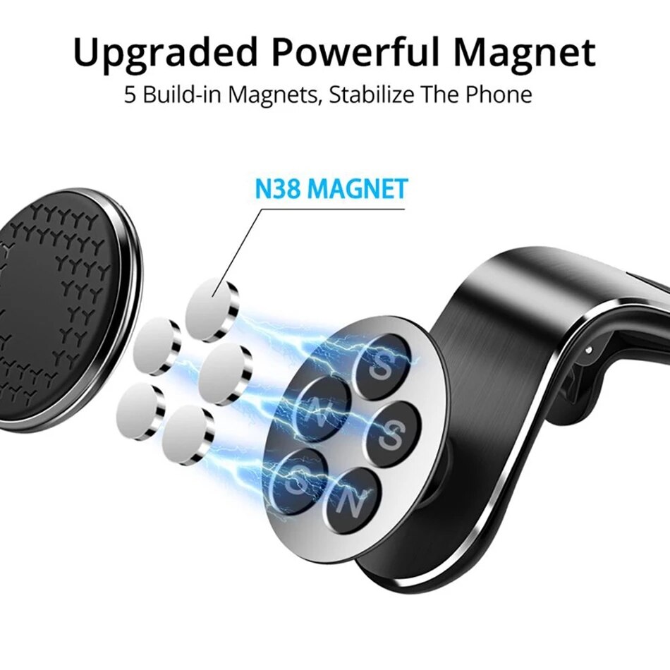Universal Magnetic Car Phone H - Magnetic Phone Holder For Car Vent recension och pris