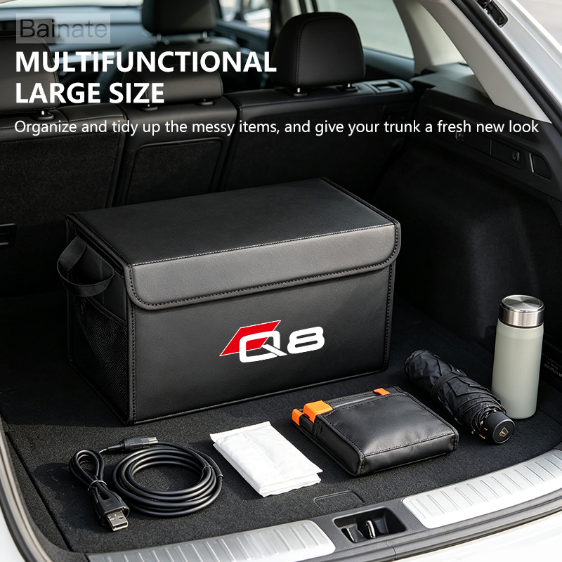 Car Trunk Storage Box For AUDI - Car Trunk Organizer Foldable Storage Box recension och pris